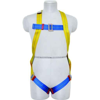 Karam KI01 - Full Body Harness Safety Belt with 2 Meter Restraint Twisted Rope Double Lenyrad (PN206)(131)