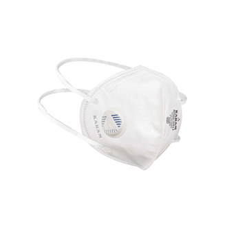 Karam RFH 02 + - Disposable Face Mask with Head Band and Exhalation Valve (Pack of 6)