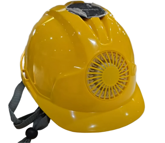 Cooling Safety Helmet with Fan for Hot Worksites – Long Battery Life & Comfort