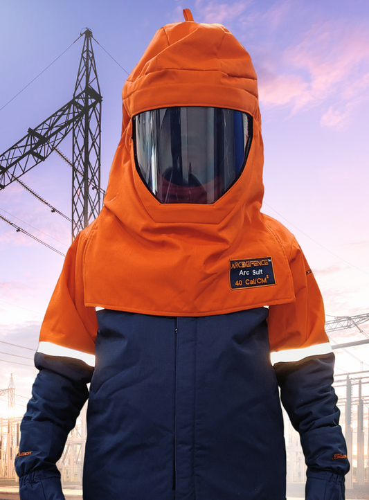 HICARE™ ARCDEFENCE™ 40 Cal/cm² Arc Flash Suit - HRC 4 High-Protection Double-Layer FR Suit