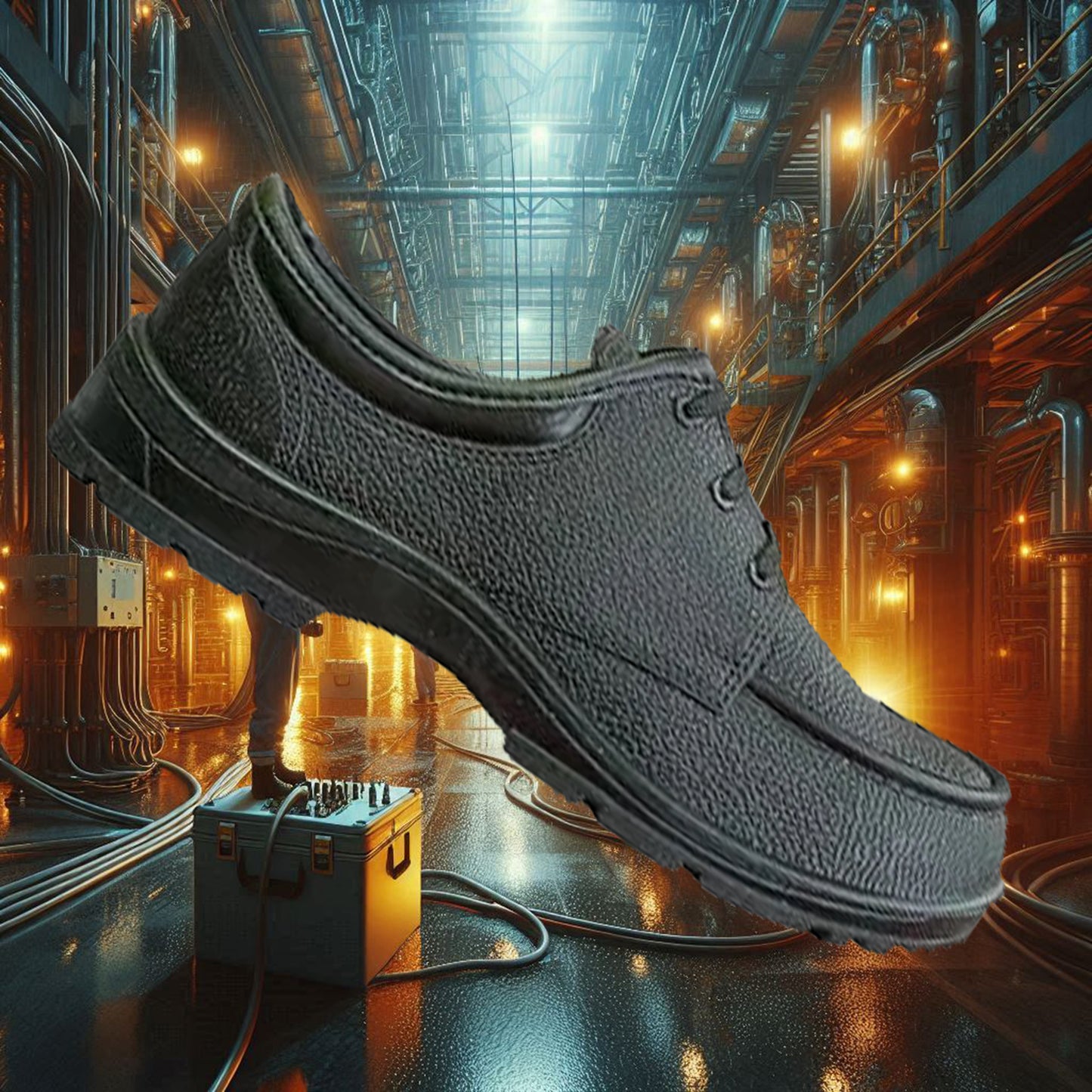 Introducing Topper Derby: The Ultimate Safety Shoes for Construction Workers