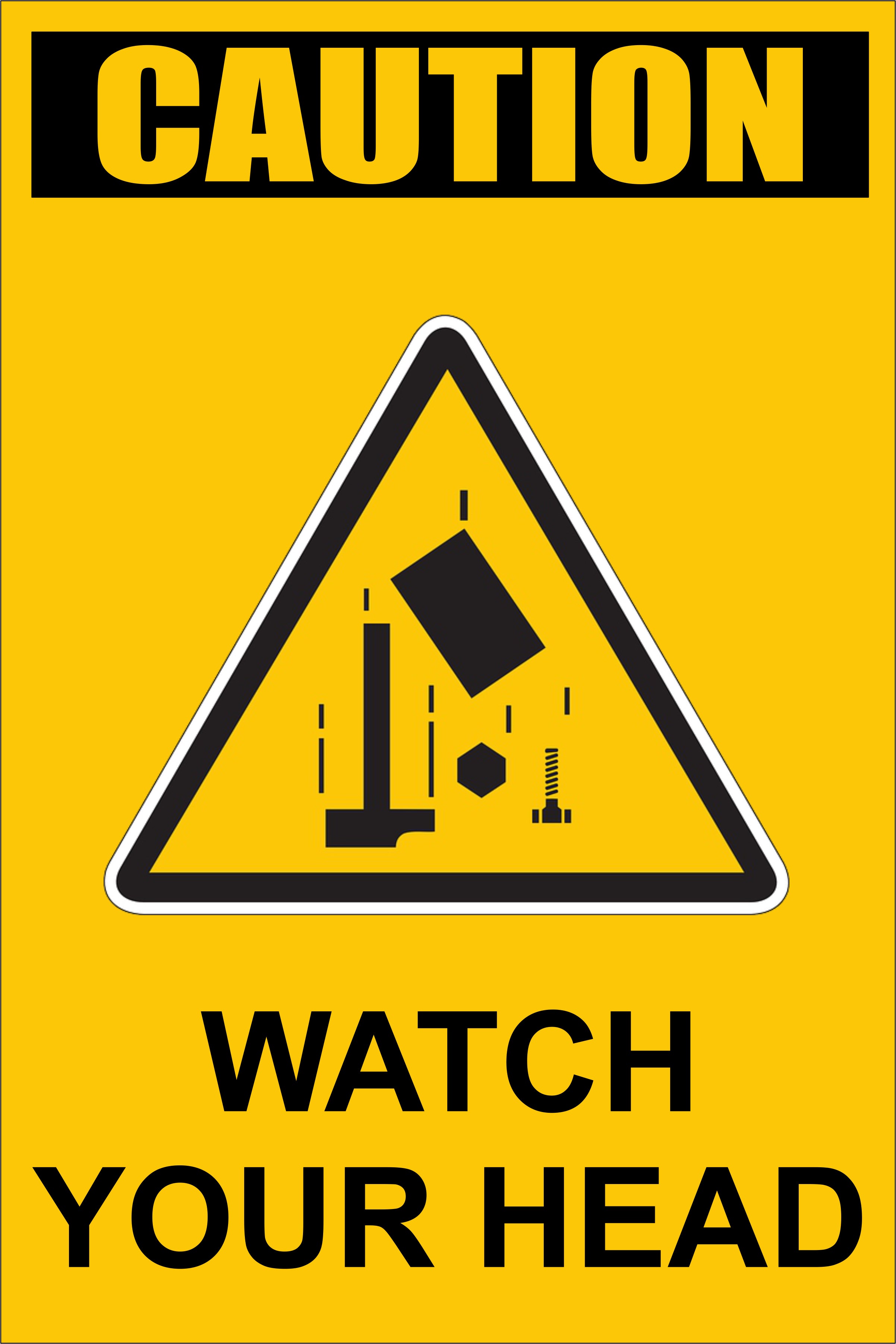 watch your head Signages – Milansafety