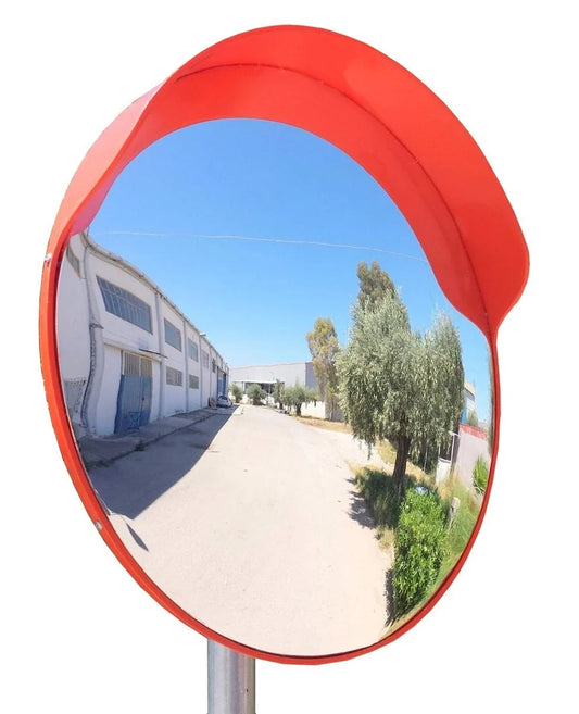 Convex Mirror for Traffic & Safety | Wide-Angle View | Wall & Pole Mountable | Multiple Sizes Available (Copy)