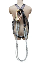 Karam Full Body Harness with shock absorber & 2 Adjustment & 2 Attachment Points KI02