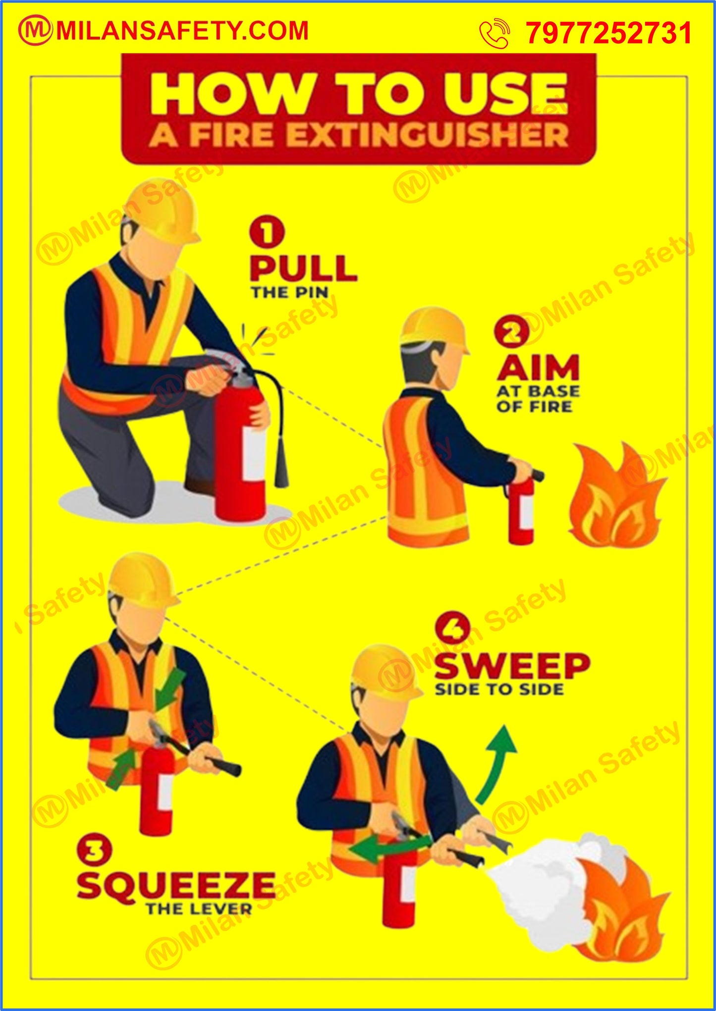 Safety Poster 27 | High-Quality Customizable Signage with Easy Wall Mounting Options