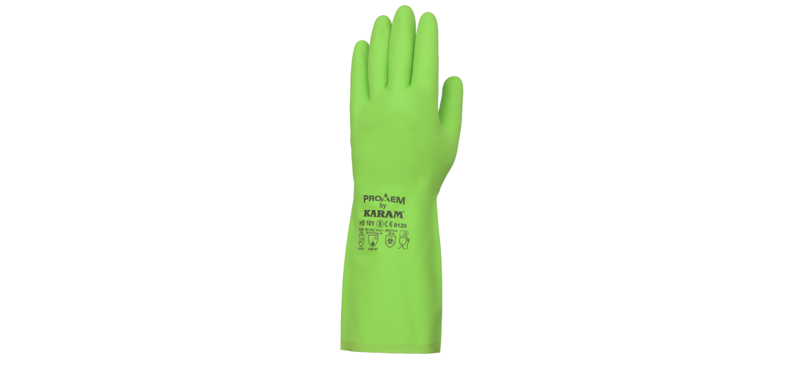 ProKem Chemical Resistent Nitrile Rubber Glove, HS101