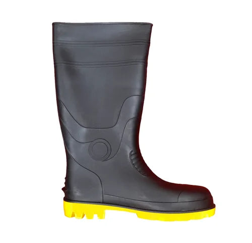 Indcare Hector Gumboot - 14 inch | Durable PVC Gumboots for Industrial Use