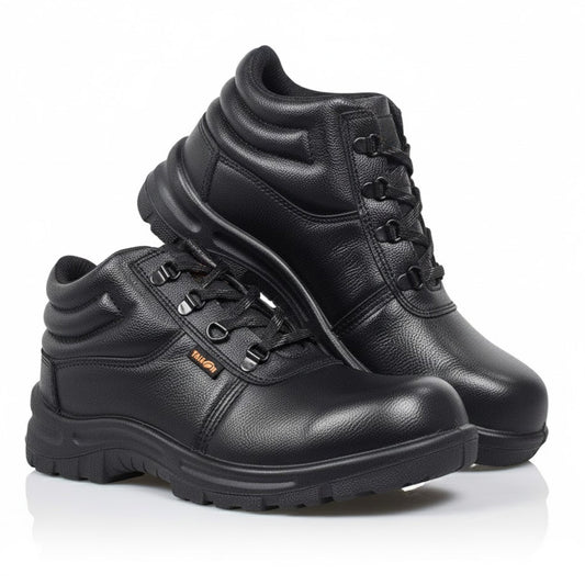 Taigon ISI Certified Safety Shoes | Steel Toe Leather Industrial Footwear