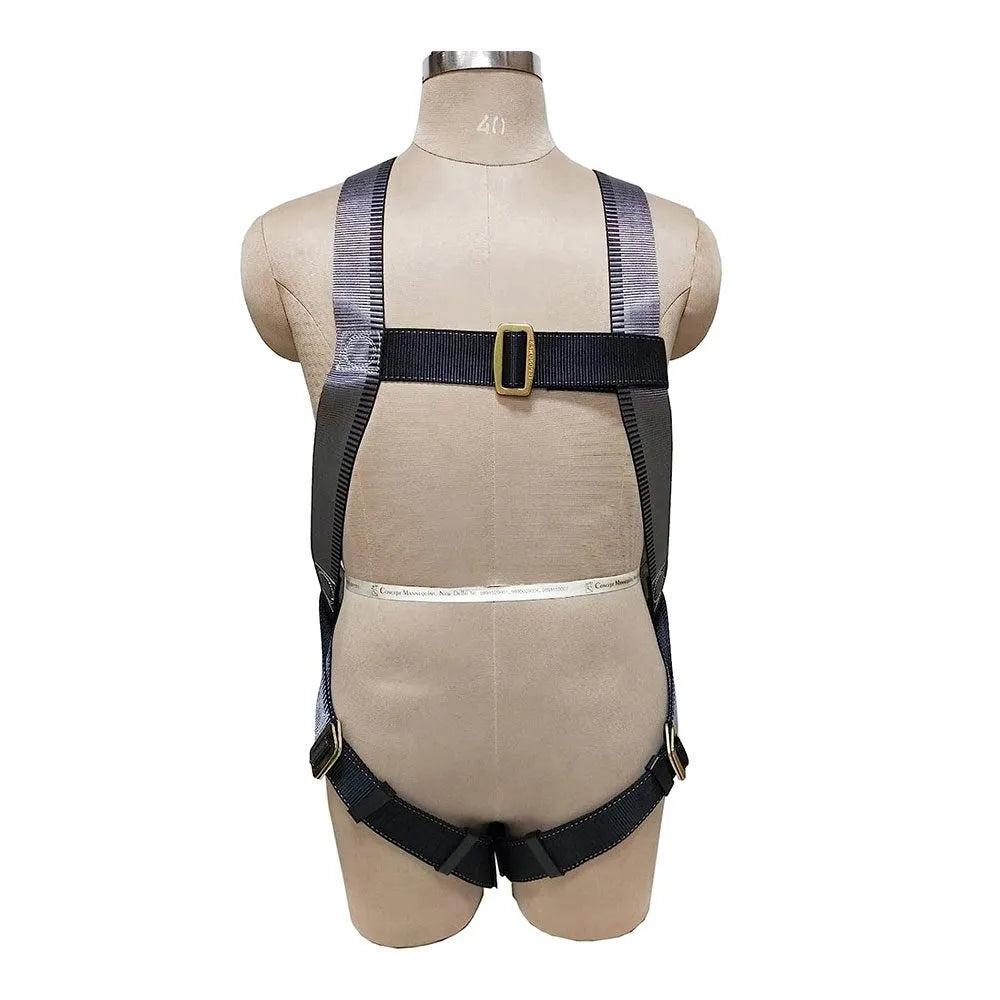 Karam Full Body Harness with shock absorber & 2 Adjustment & 2 Attachment Points KI02