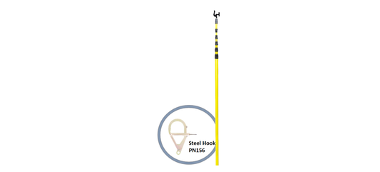 Telescopic Pole with Steel Anchorage Hook, PN815(PN156)