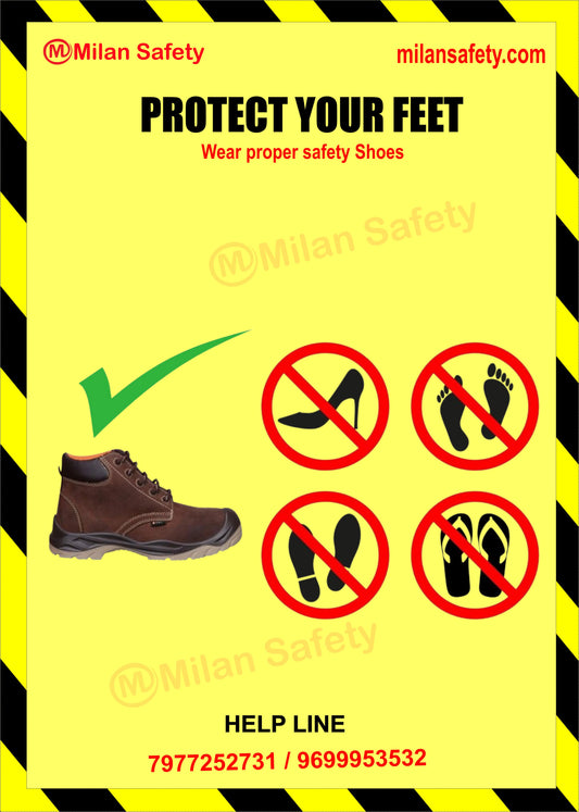 Safety Poster 15 | High-Quality Customizable Signage with Easy Wall Mounting Options