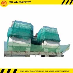Green HDPE Vertical Safety Net , For Construcion