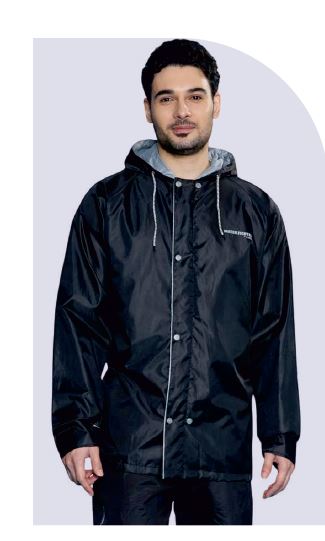 ZEEL MEN'S REVERSIBLE RAINCOAT WF1021