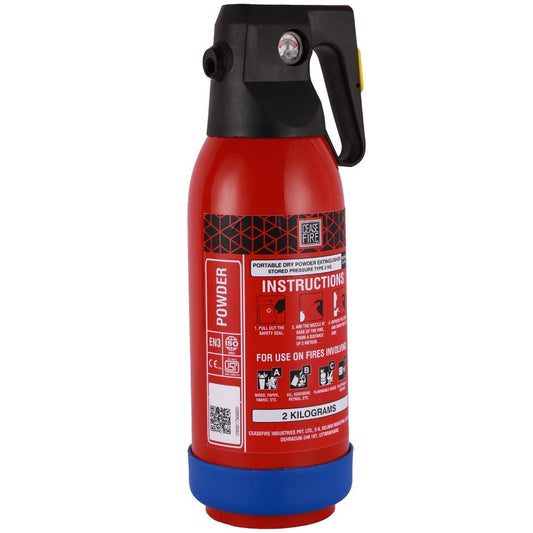 Ceasefire Powder Based Car & Home Fire Extinguisher (Red) - 1 kg