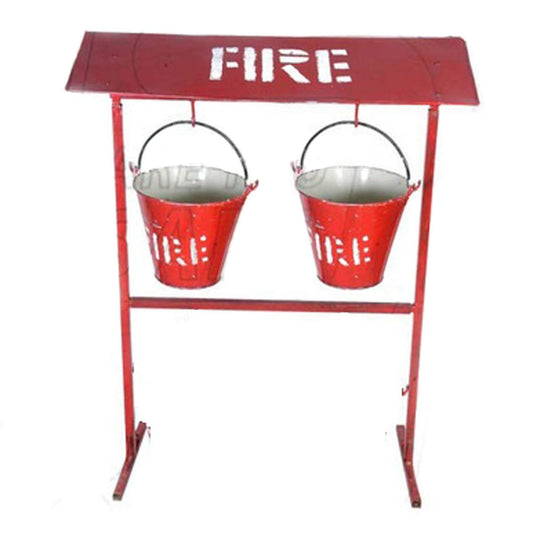 Fire Bucket Stand For 2 Bucket