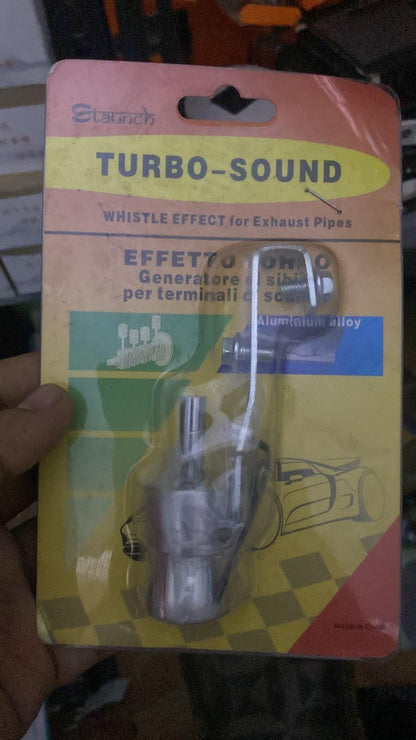 Medium Universal Turbo Sound Noise Exhaust Muffler Pipe Whistle