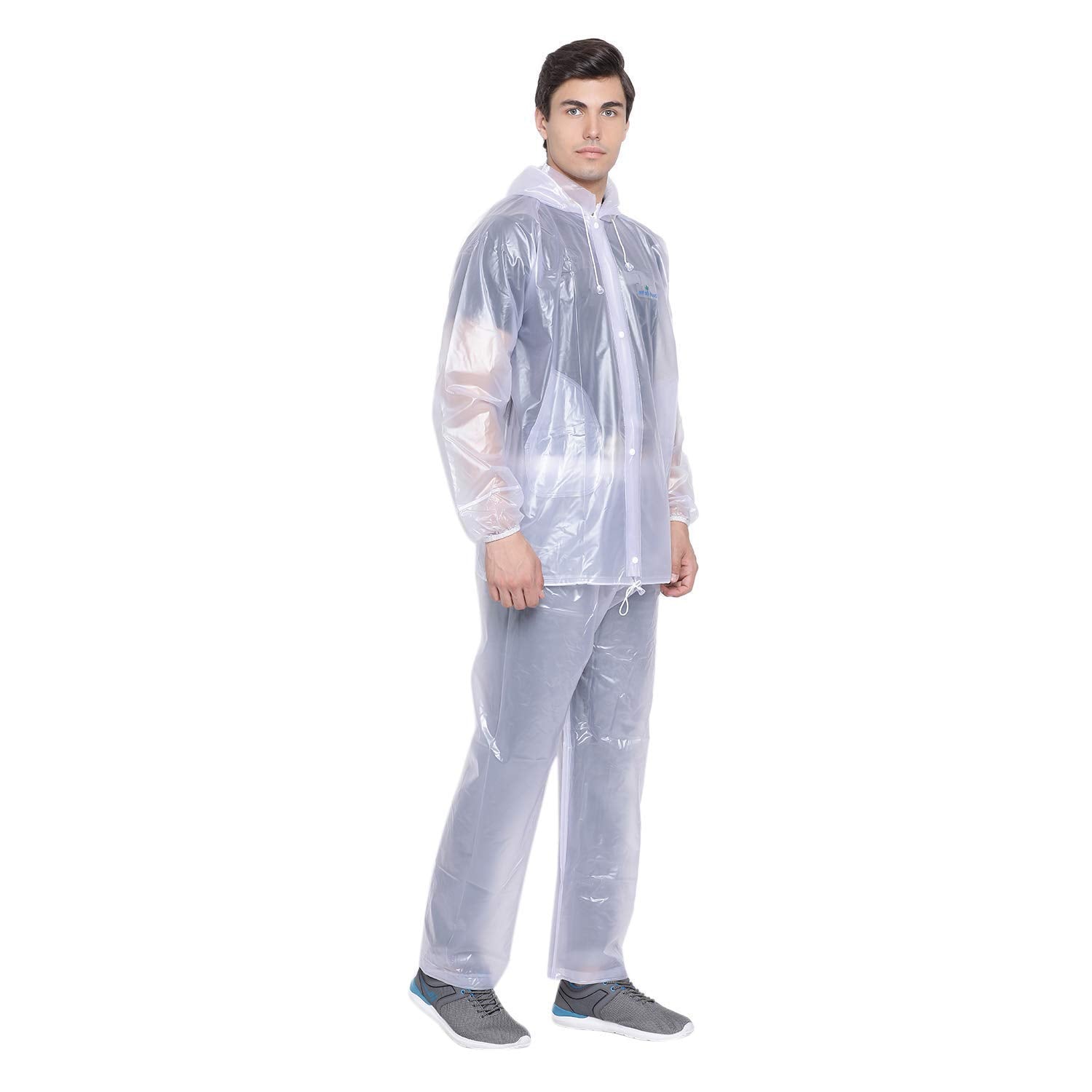 Transparent Raincoats Milansafety