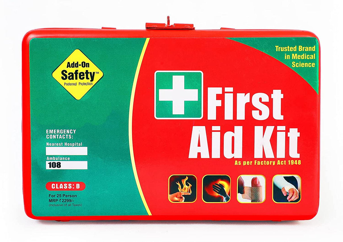 Safety First Aid Box class A type – Milansafety