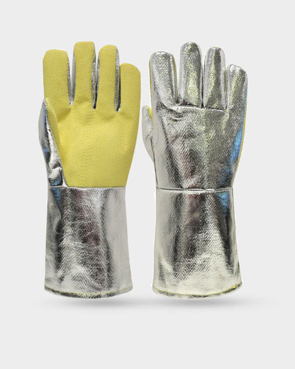 Kevlar Aluminized Hand Gloves